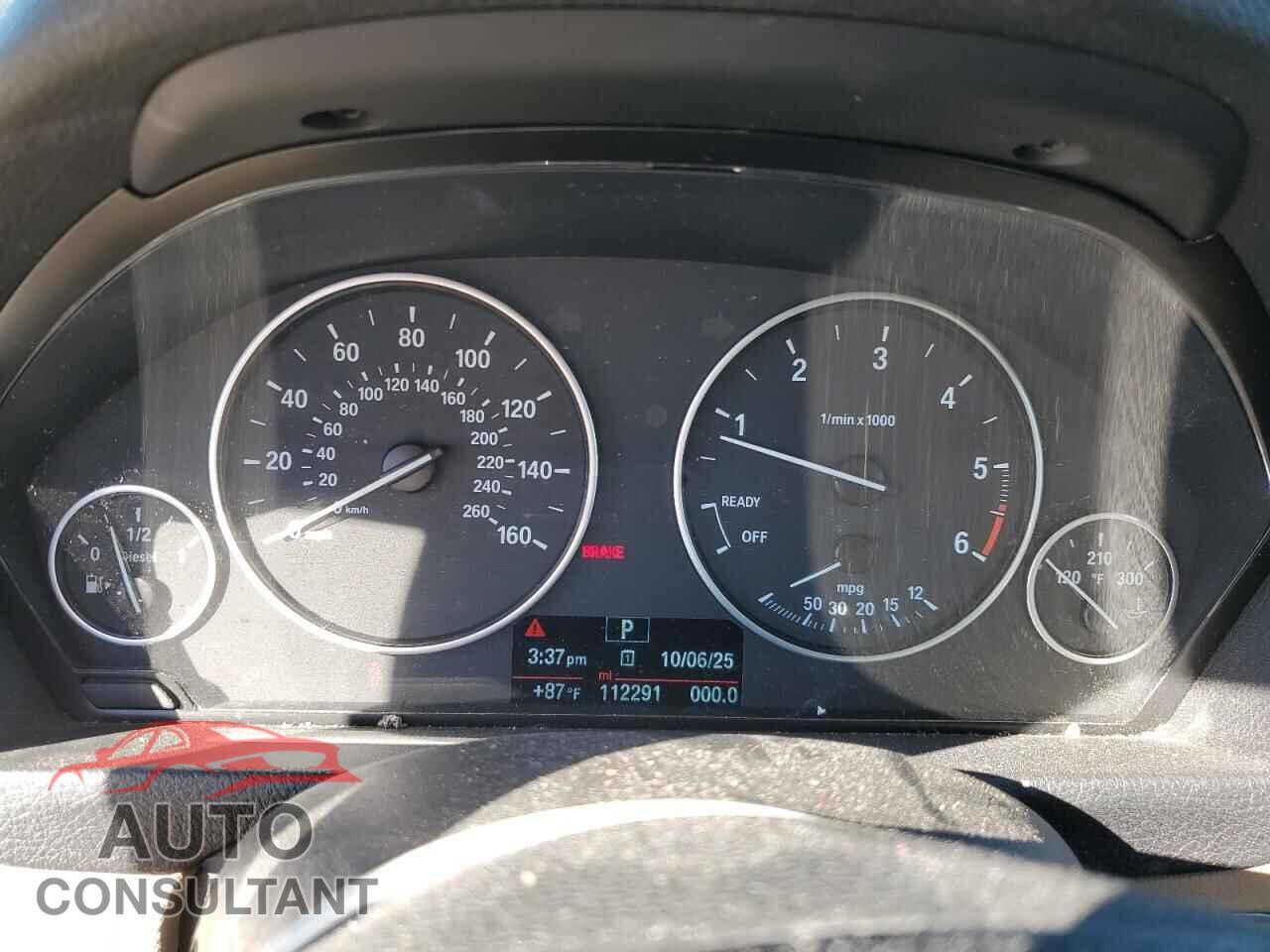 BMW 3 SERIES 2014 - WBA3D3C56EK153033