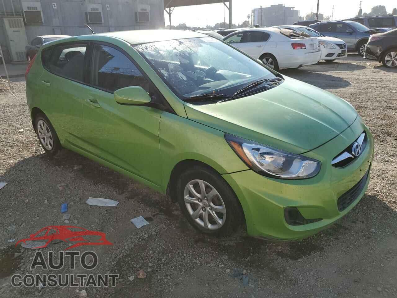 HYUNDAI ACCENT 2013 - KMHCT5AEXDU138375