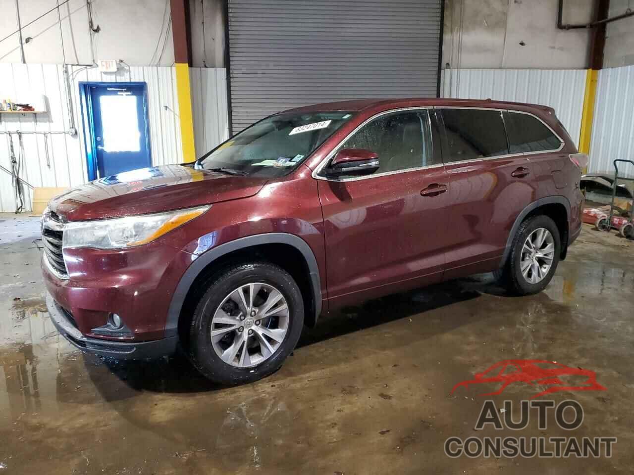 TOYOTA HIGHLANDER 2015 - 5TDBKRFHXFS162633