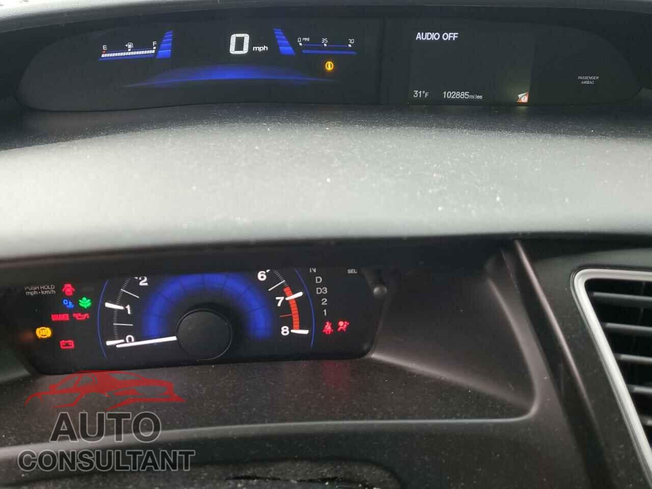 HONDA CIVIC 2013 - 19XFB2F5XDE000507