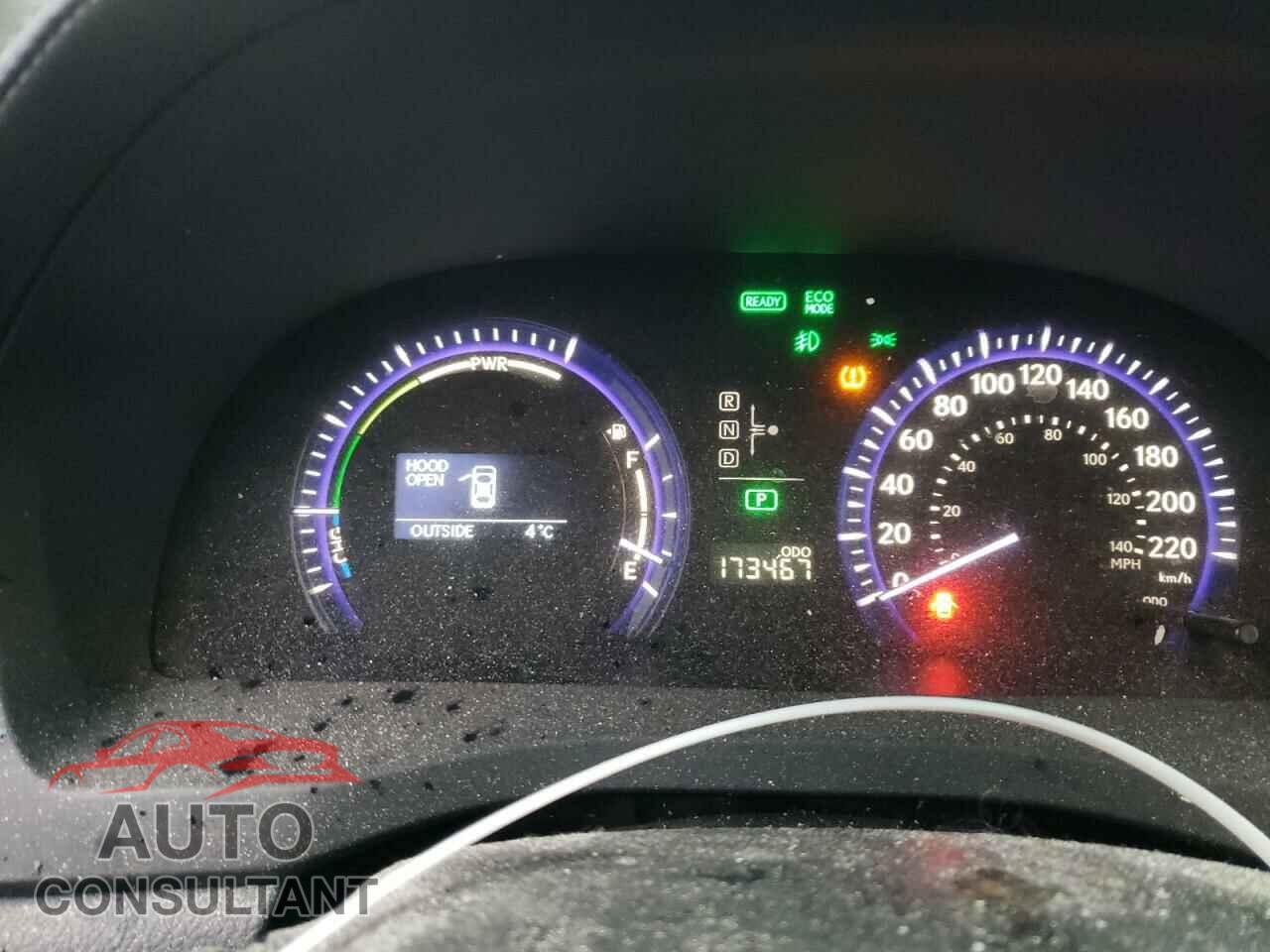 LEXUS HS 2010 - JTHBB1BA8A2025604