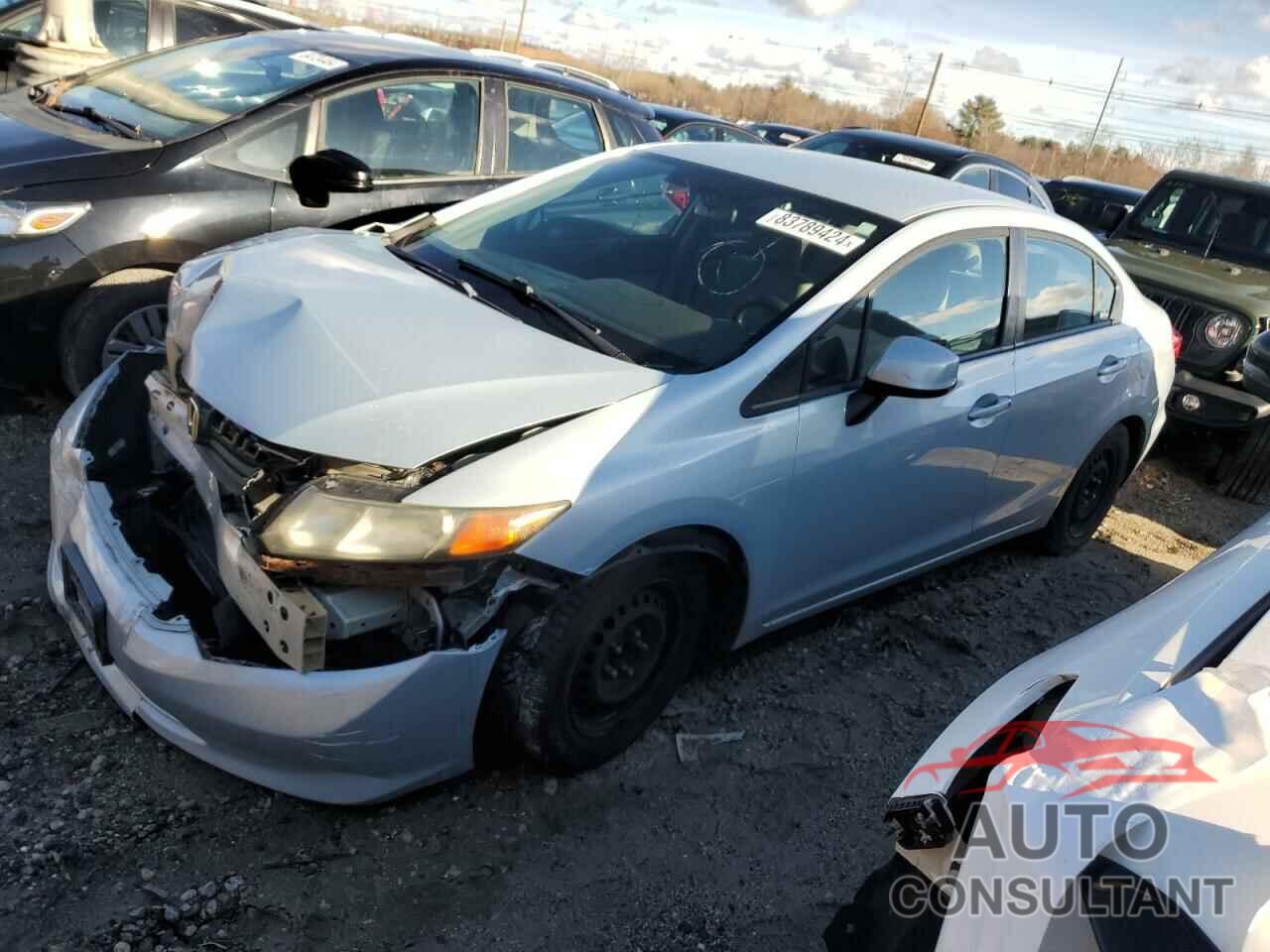 HONDA CIVIC 2012 - 2HGFB2F59CH525093