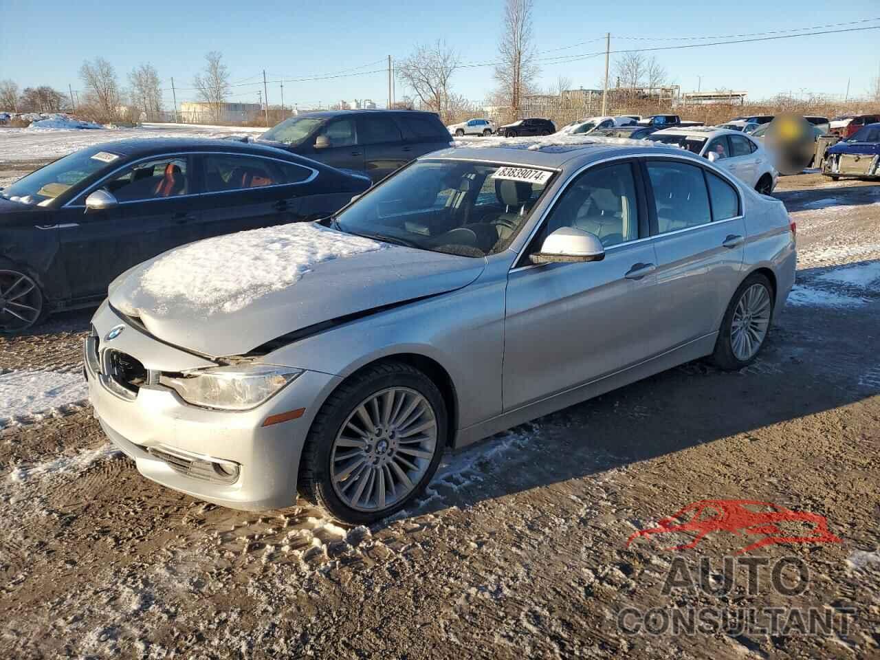 BMW 3 SERIES 2015 - WBA3B3C5XDF536776
