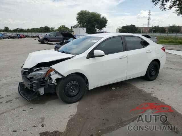 TOYOTA COROLLA 2018 - 2T1BURHE0JC041866