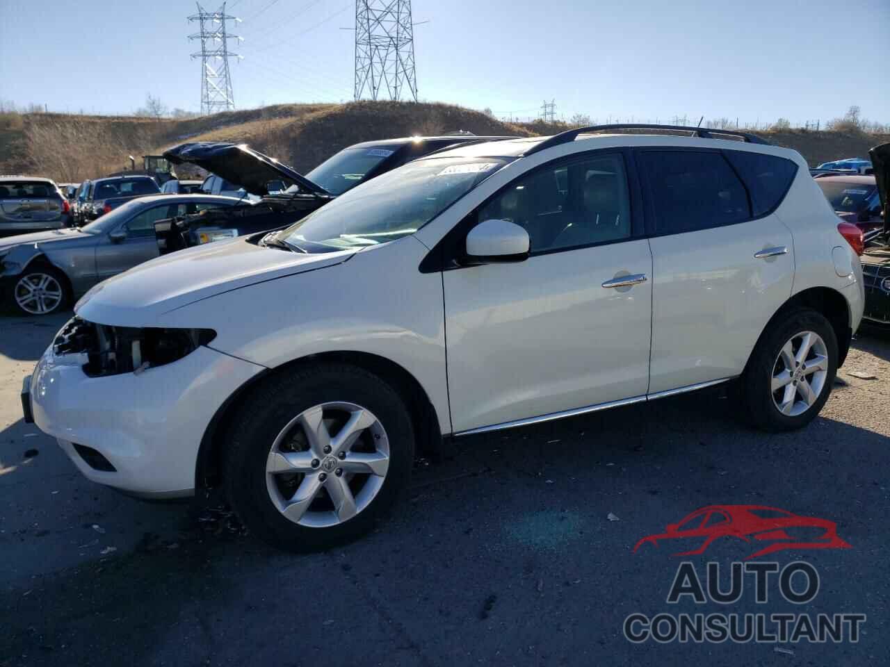 NISSAN MURANO 2009 - JN8AZ18W69W144370