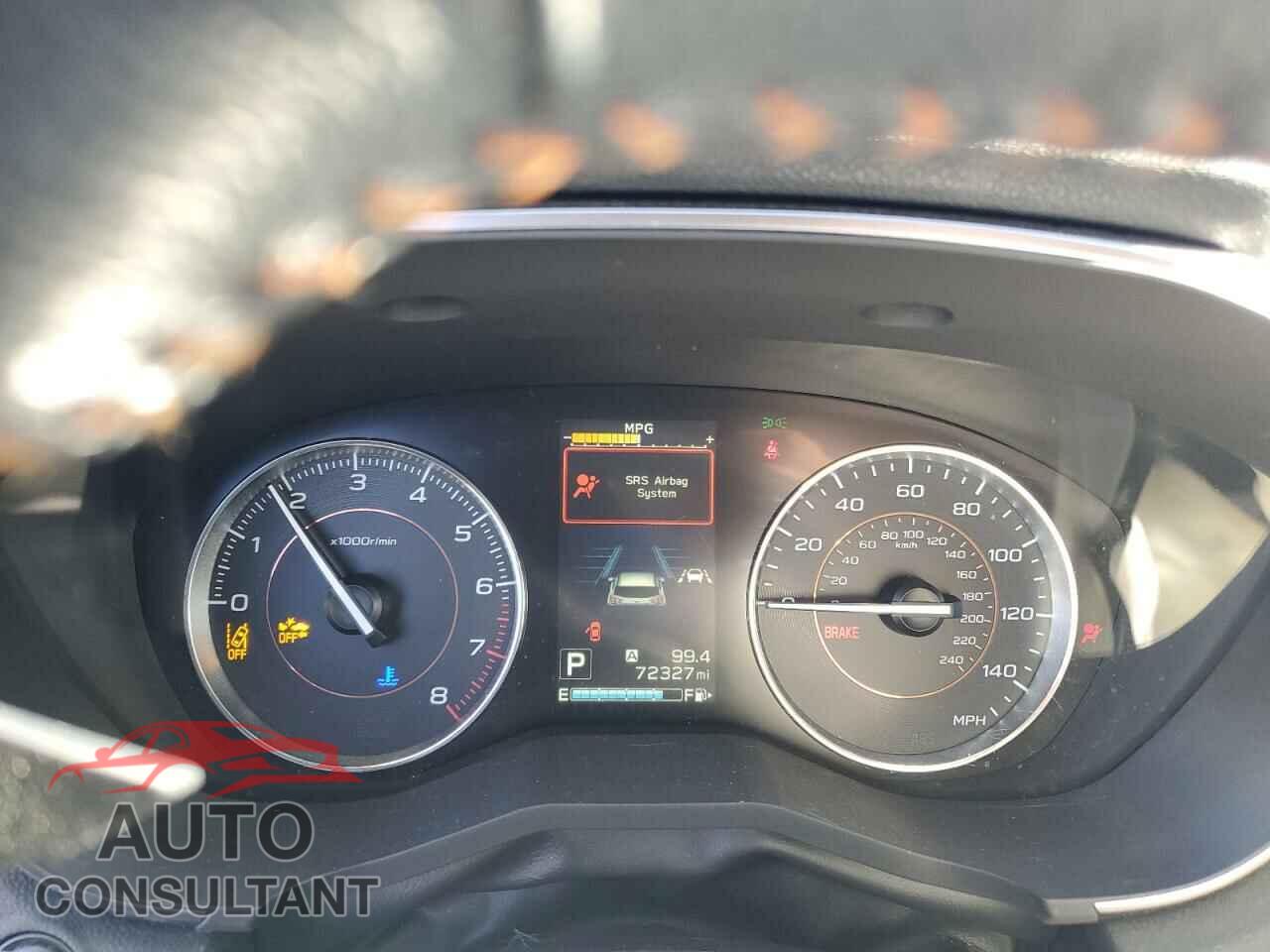 SUBARU CROSSTREK 2019 - JF2GTANC5KH201185