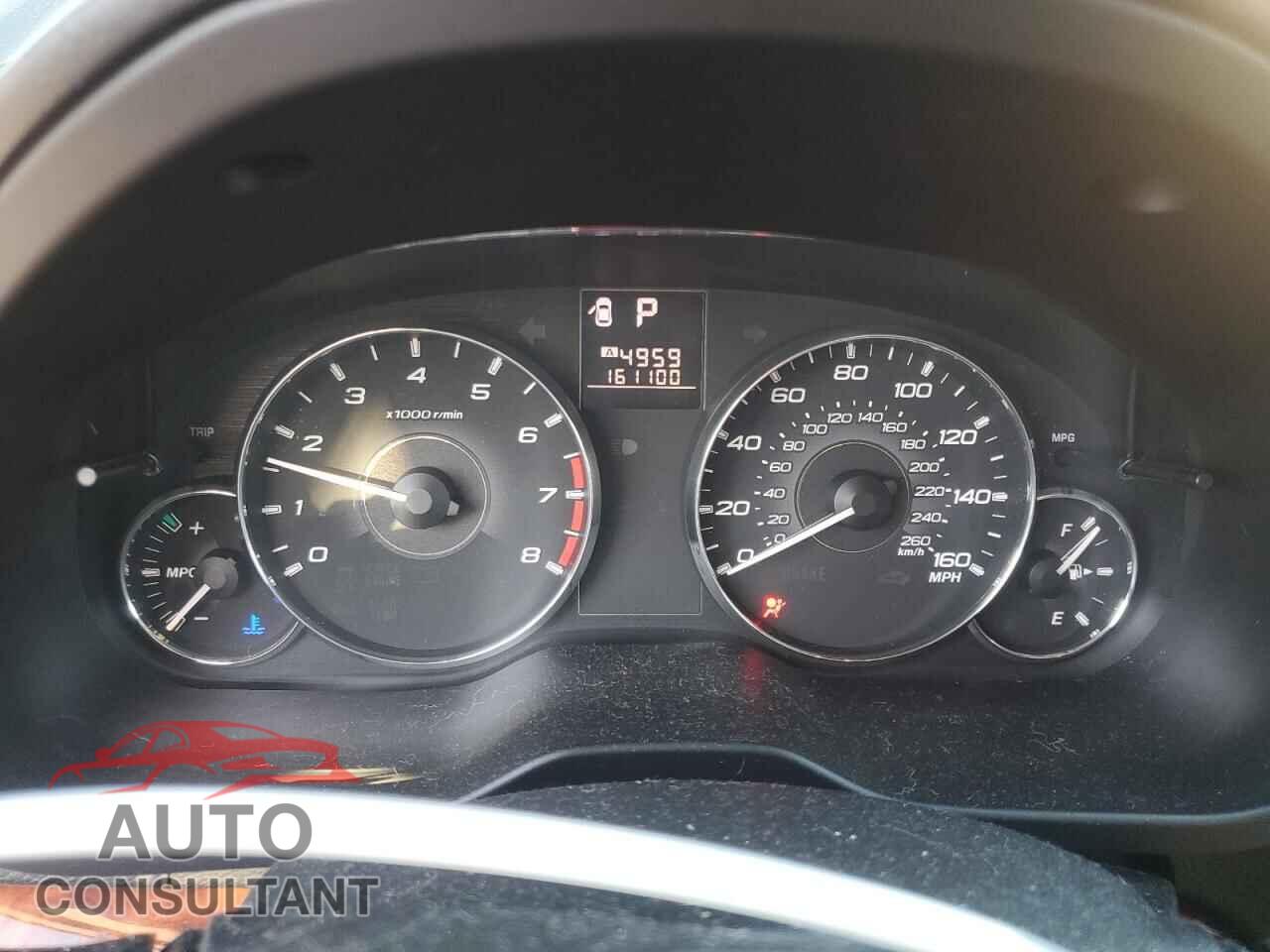 SUBARU OUTBACK 2012 - 4S4BRDLC1C2280818