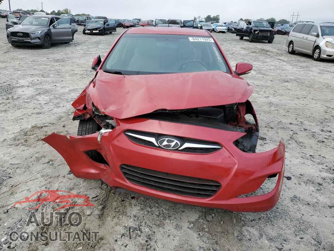HYUNDAI ACCENT 2013 - KMHCU5AE1DU071081