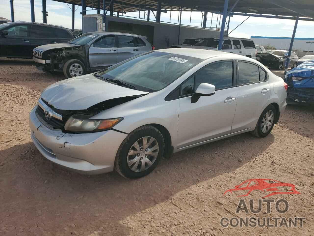 HONDA CIVIC 2012 - 2HGFB2F58CH560563
