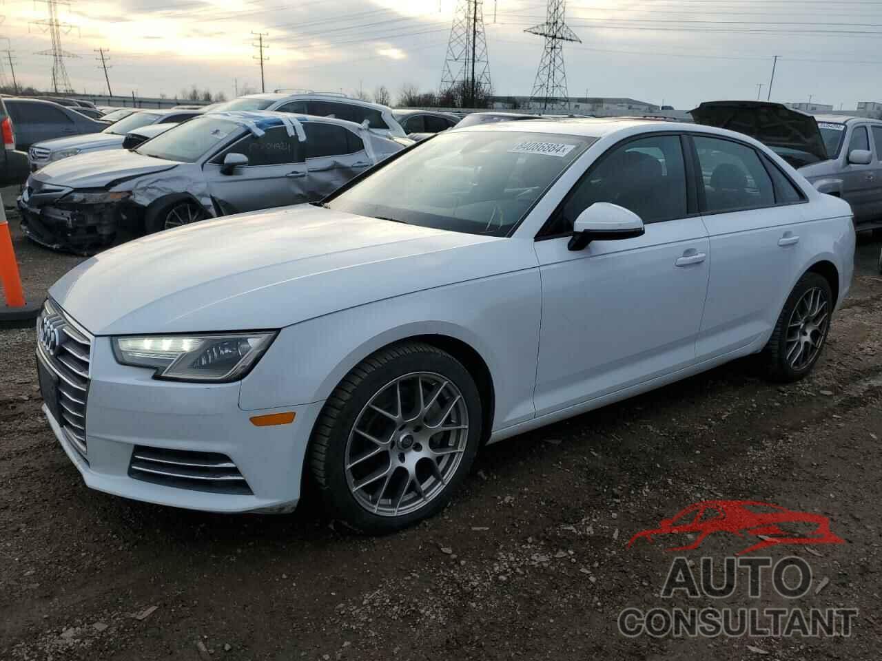 AUDI A4 2017 - WAUANAF45HN046389