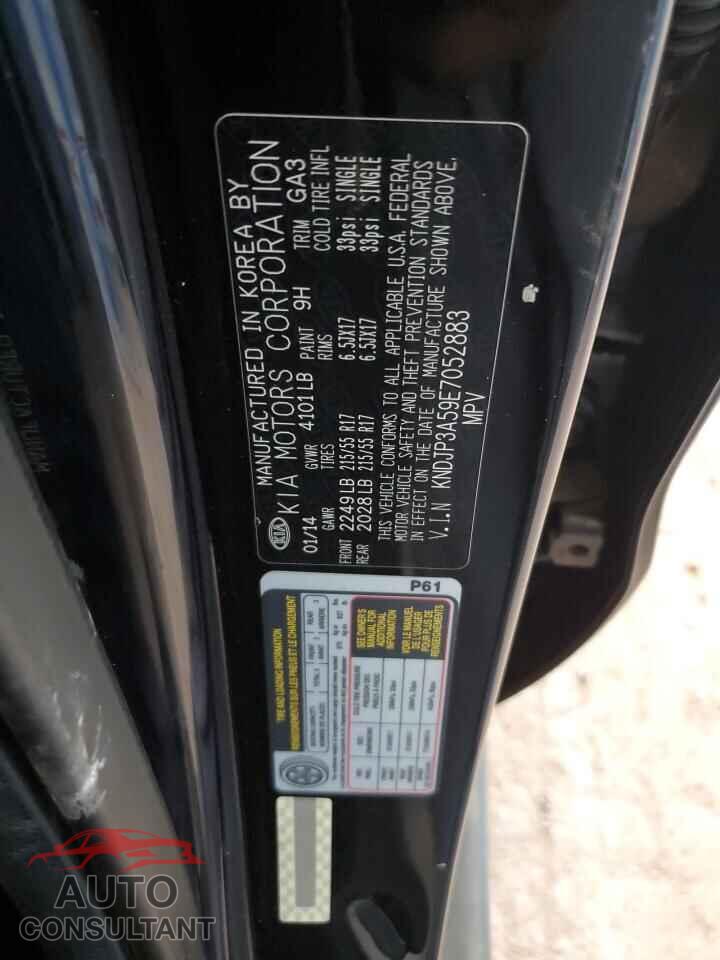 KIA SOUL 2014 - KNDJP3A59E7052883