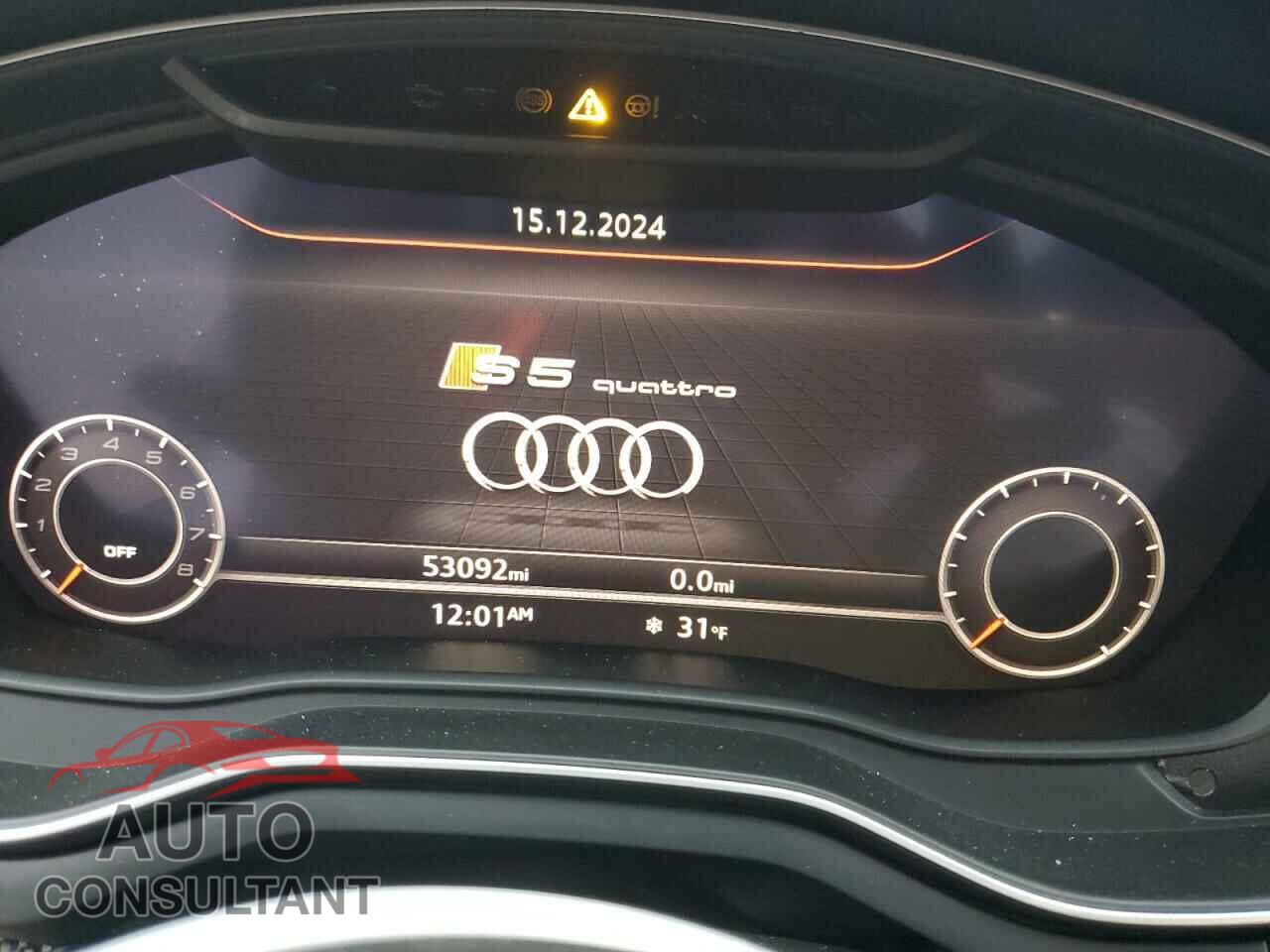 AUDI S5/RS5 2018 - WAUC4CF55JA136719