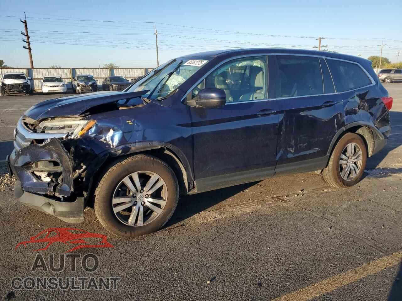 HONDA PILOT 2017 - 5FNYF6H57HB063839