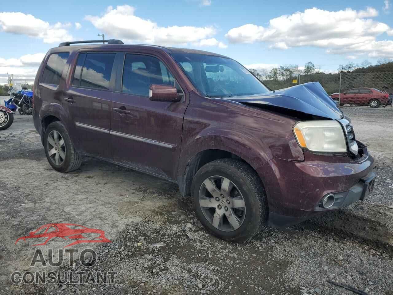 HONDA PILOT 2013 - 5FNYF4H97DB068038