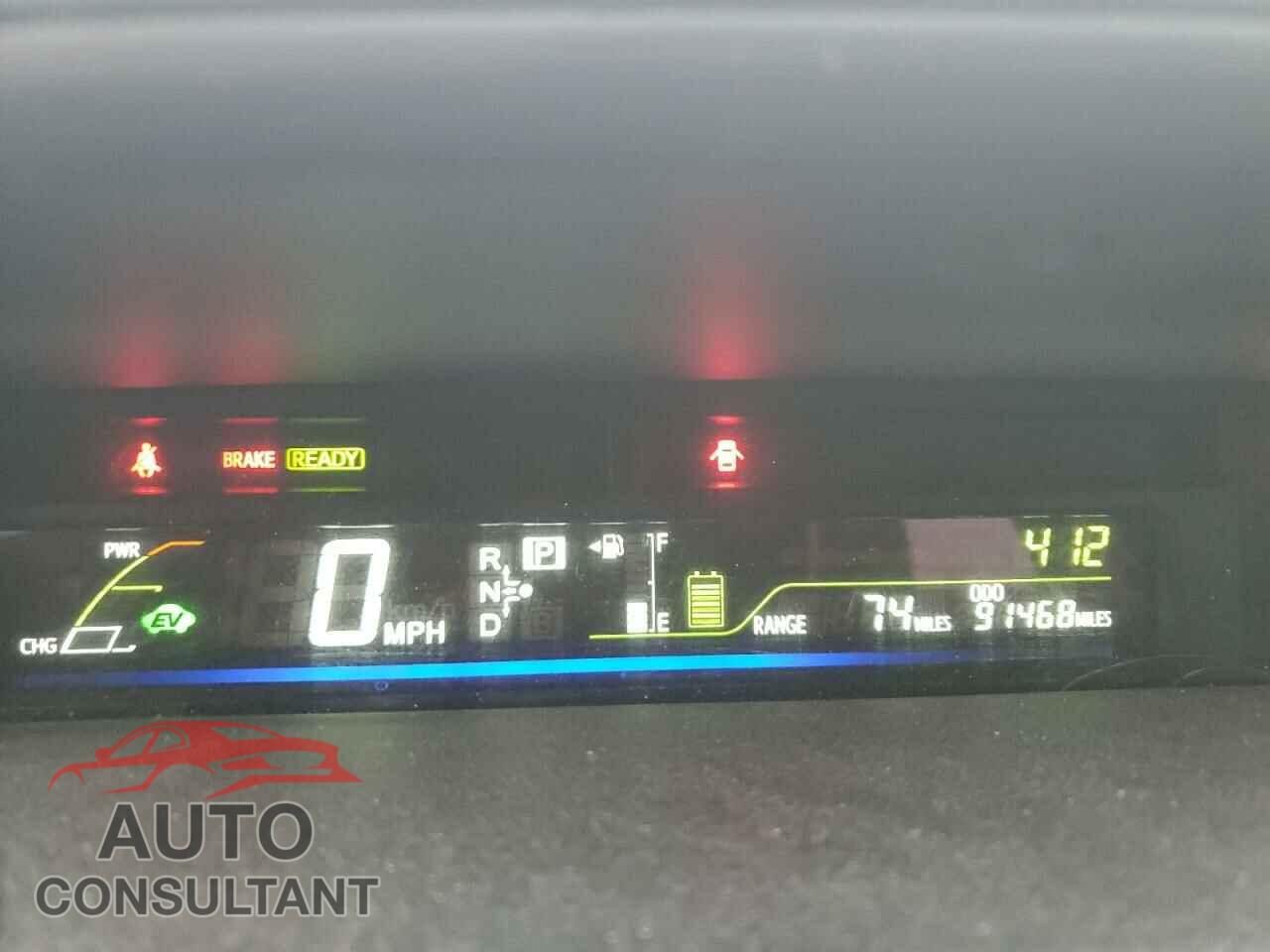 TOYOTA PRIUS 2014 - JTDZN3EU5E3321009