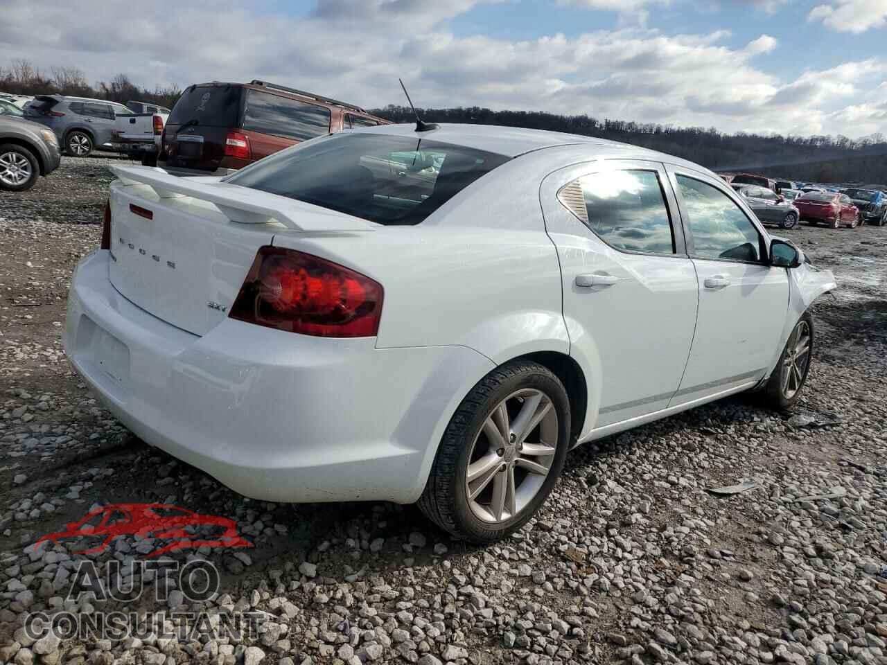 DODGE AVENGER 2013 - 1C3CDZCG6DN507934