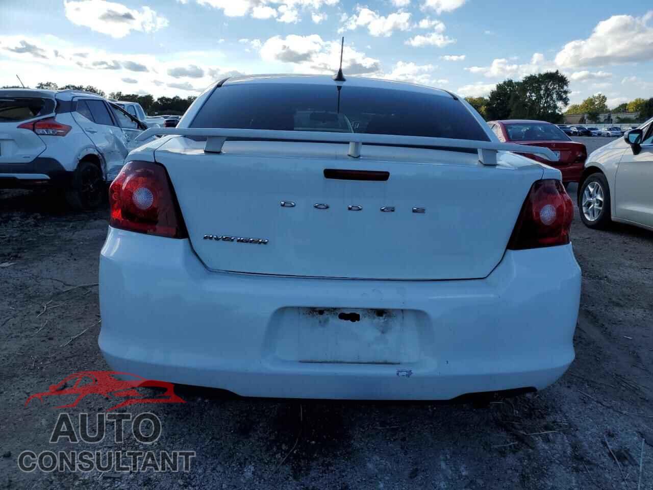 DODGE AVENGER 2013 - 1C3CDZCB0DN594623