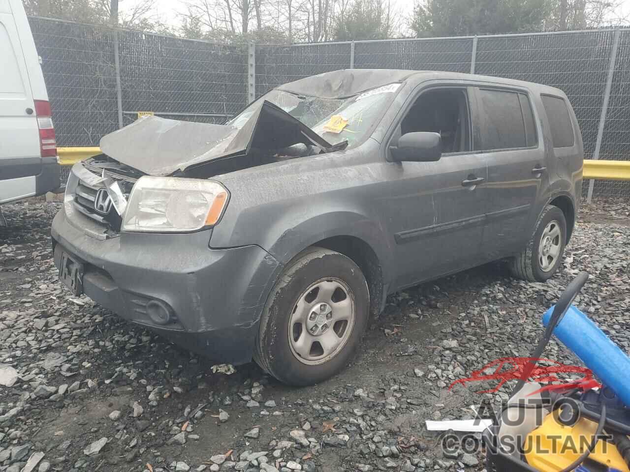 HONDA PILOT 2012 - 5FNYF4H25CB014125
