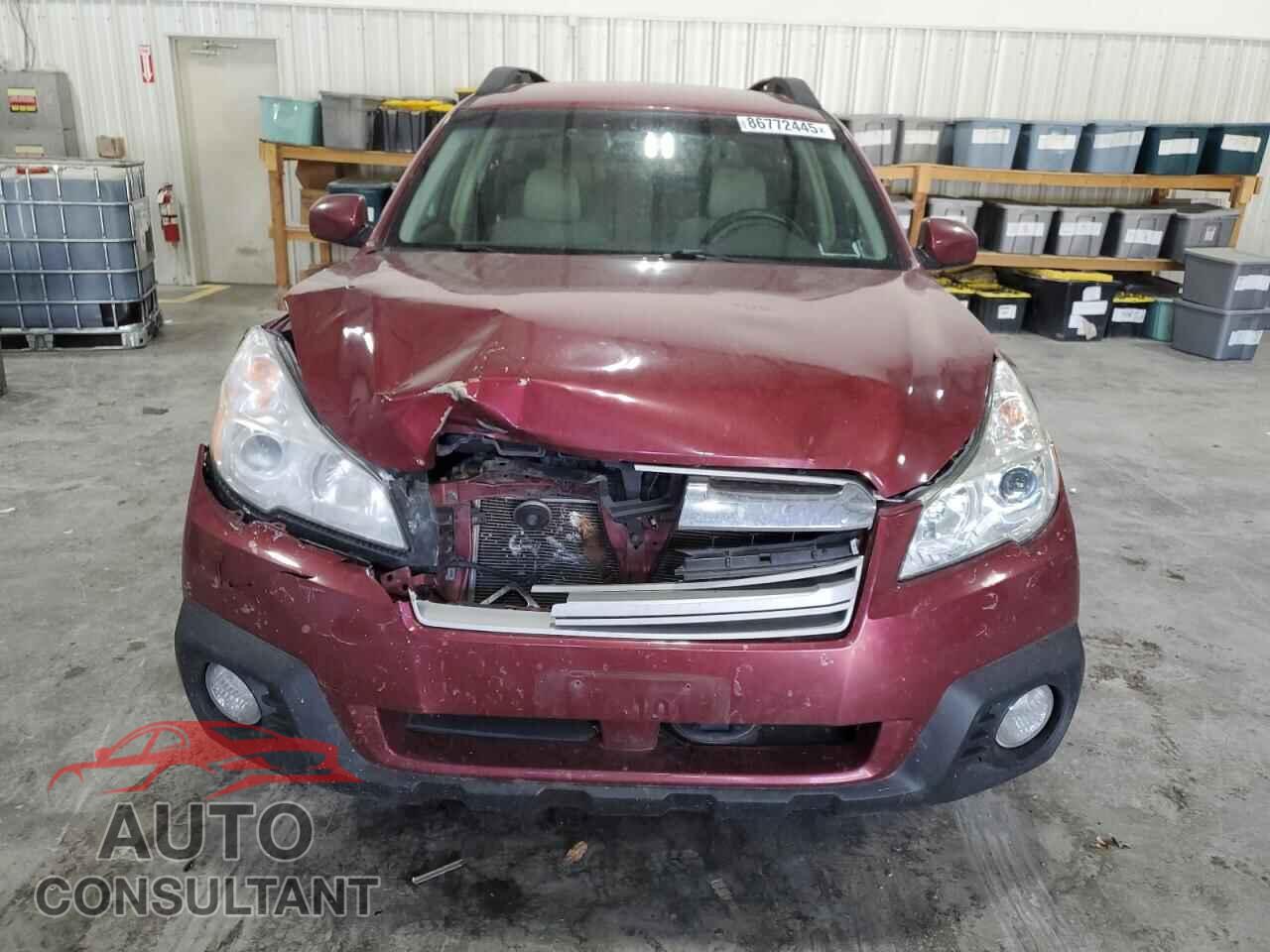 SUBARU OUTBACK 2014 - 4S4BRBCC3E3285570