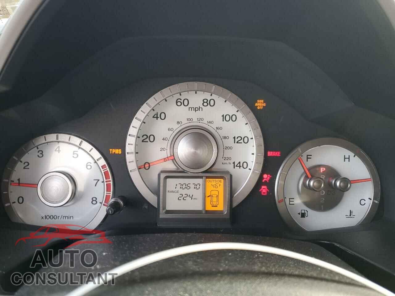 HONDA PILOT 2011 - 5FNYF4H59BB057634