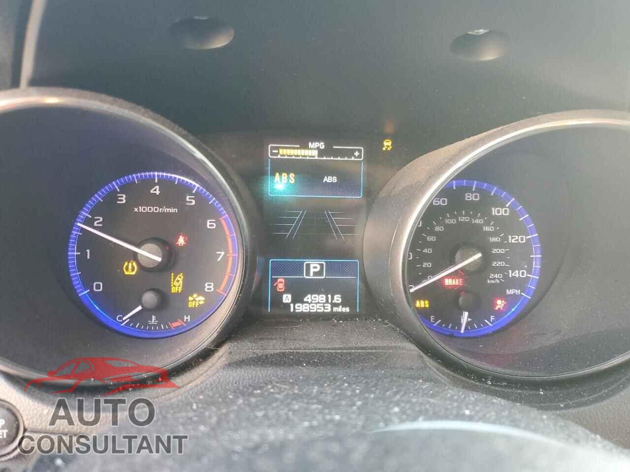 SUBARU OUTBACK 2015 - 4S4BSBHCXF3284950