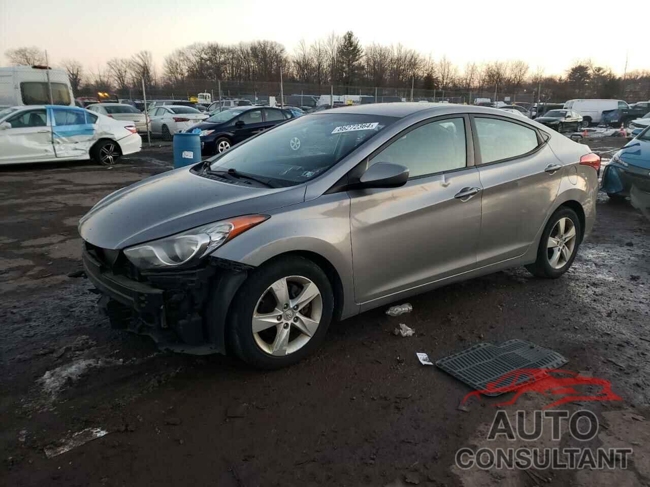 HYUNDAI ELANTRA 2011 - KMHDH4AE7BU113110