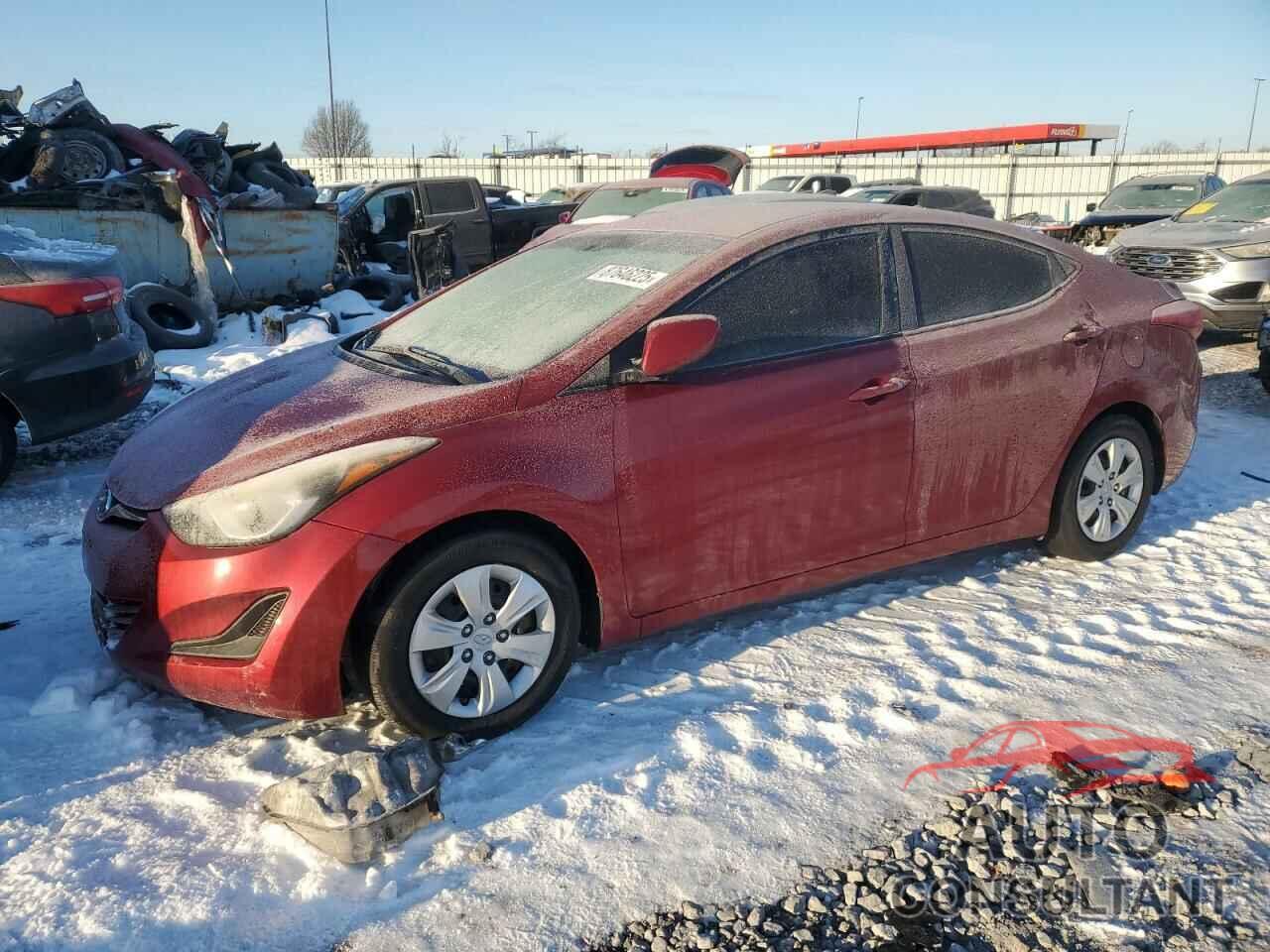 HYUNDAI ELANTRA 2016 - 5NPDH4AE2GH703804