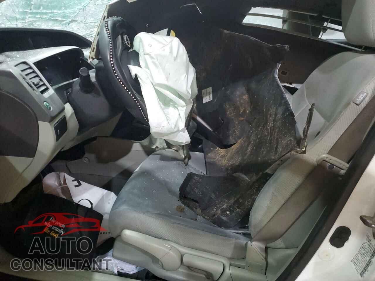 HONDA CIVIC 2012 - 2HGFB2F53CH605084