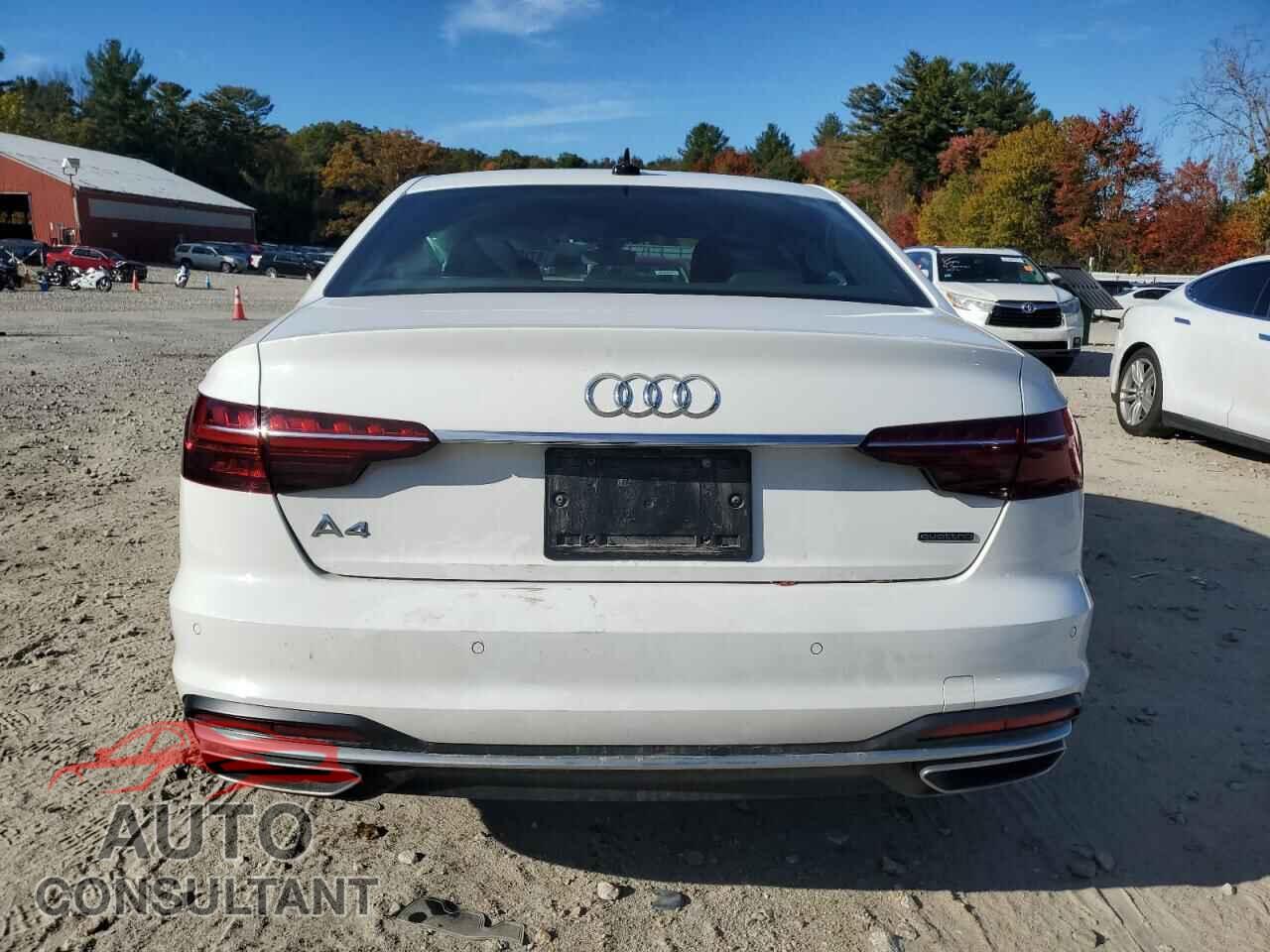 AUDI A4 2022 - WAUFAAF48NN012928