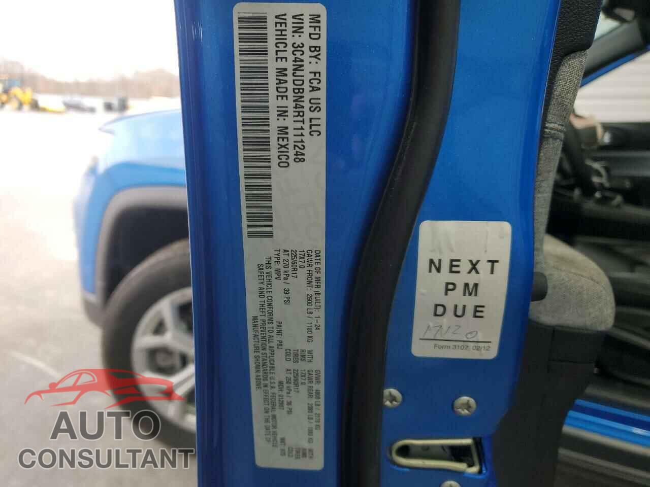JEEP COMPASS 2024 - 3C4NJDBN4RT111248