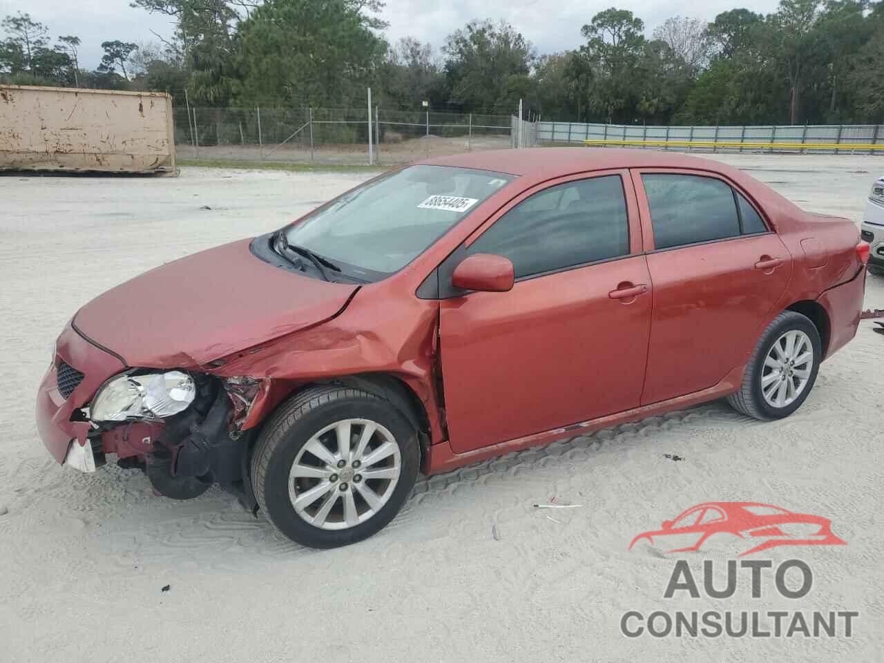 TOYOTA COROLLA 2009 - JTDBL40E699074633