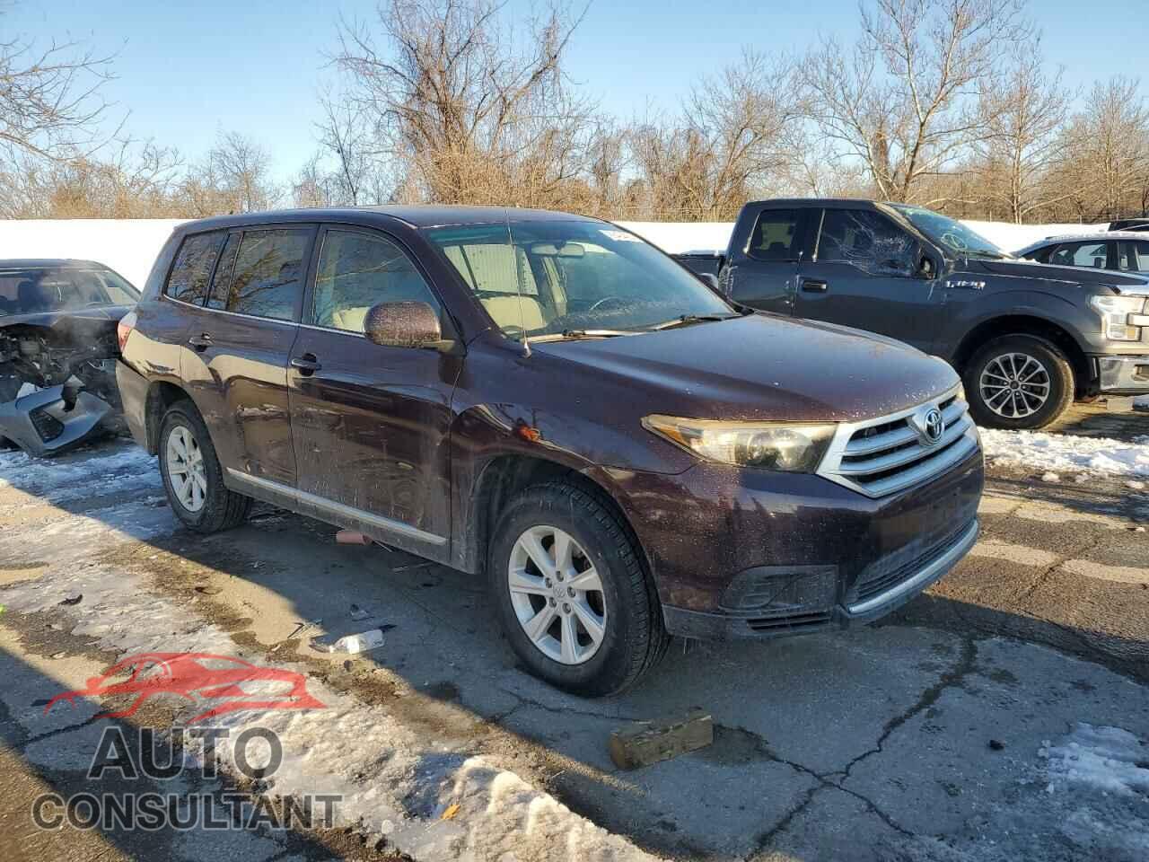 TOYOTA HIGHLANDER 2011 - 5TDBK3EH3BS088545