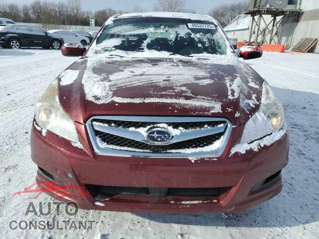 SUBARU LEGACY 2011 - 4S3BMCC63B3252549