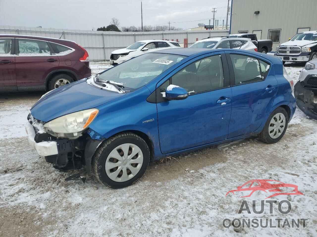 TOYOTA PRIUS 2012 - JTDKDTB37C1512424