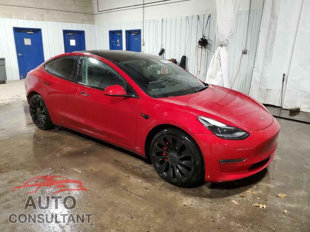 TESLA MODEL 3 2022 - 5YJ3E1ECXNF193516
