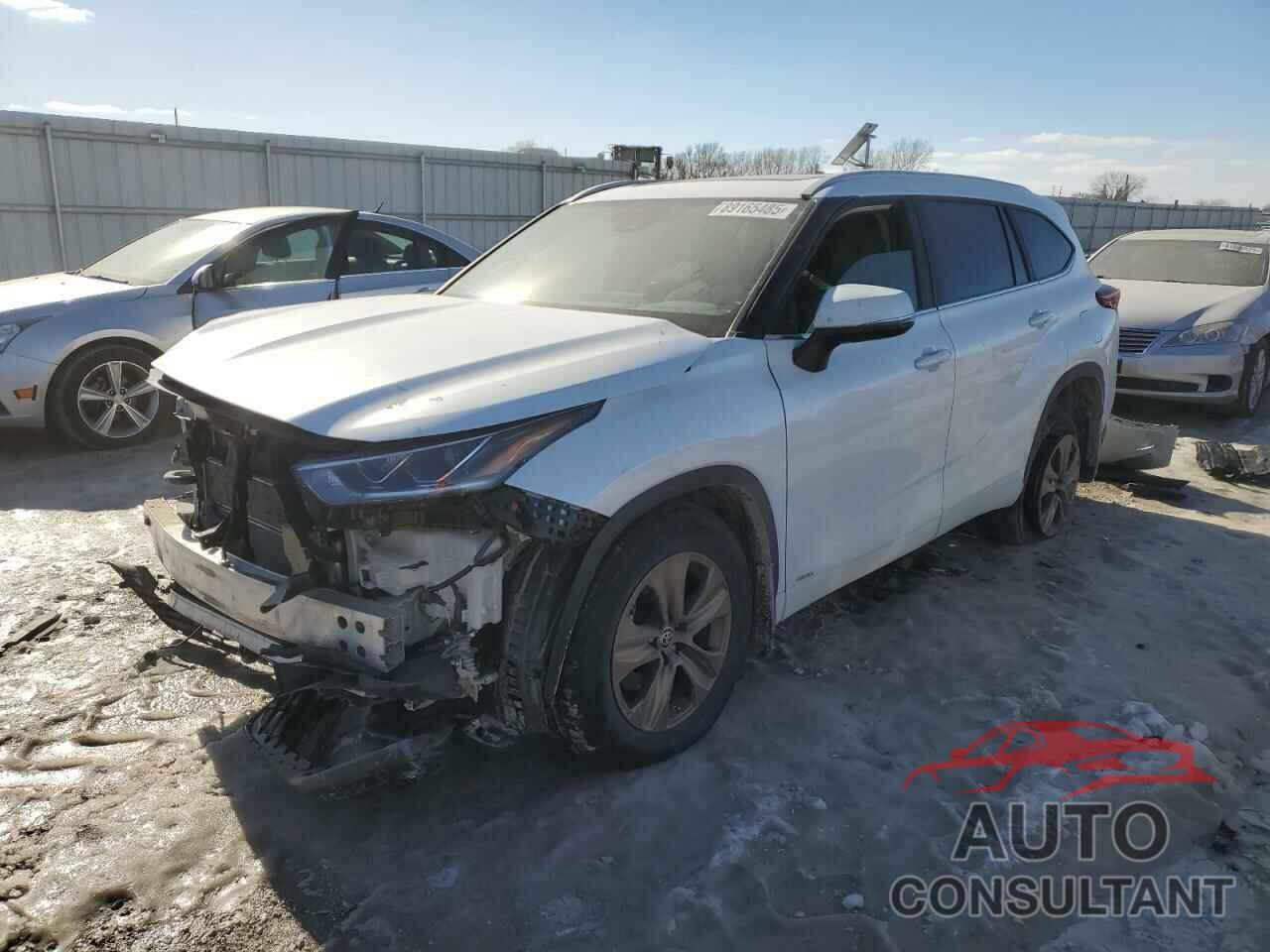 TOYOTA HIGHLANDER 2023 - 5TDABRCH8PS112038