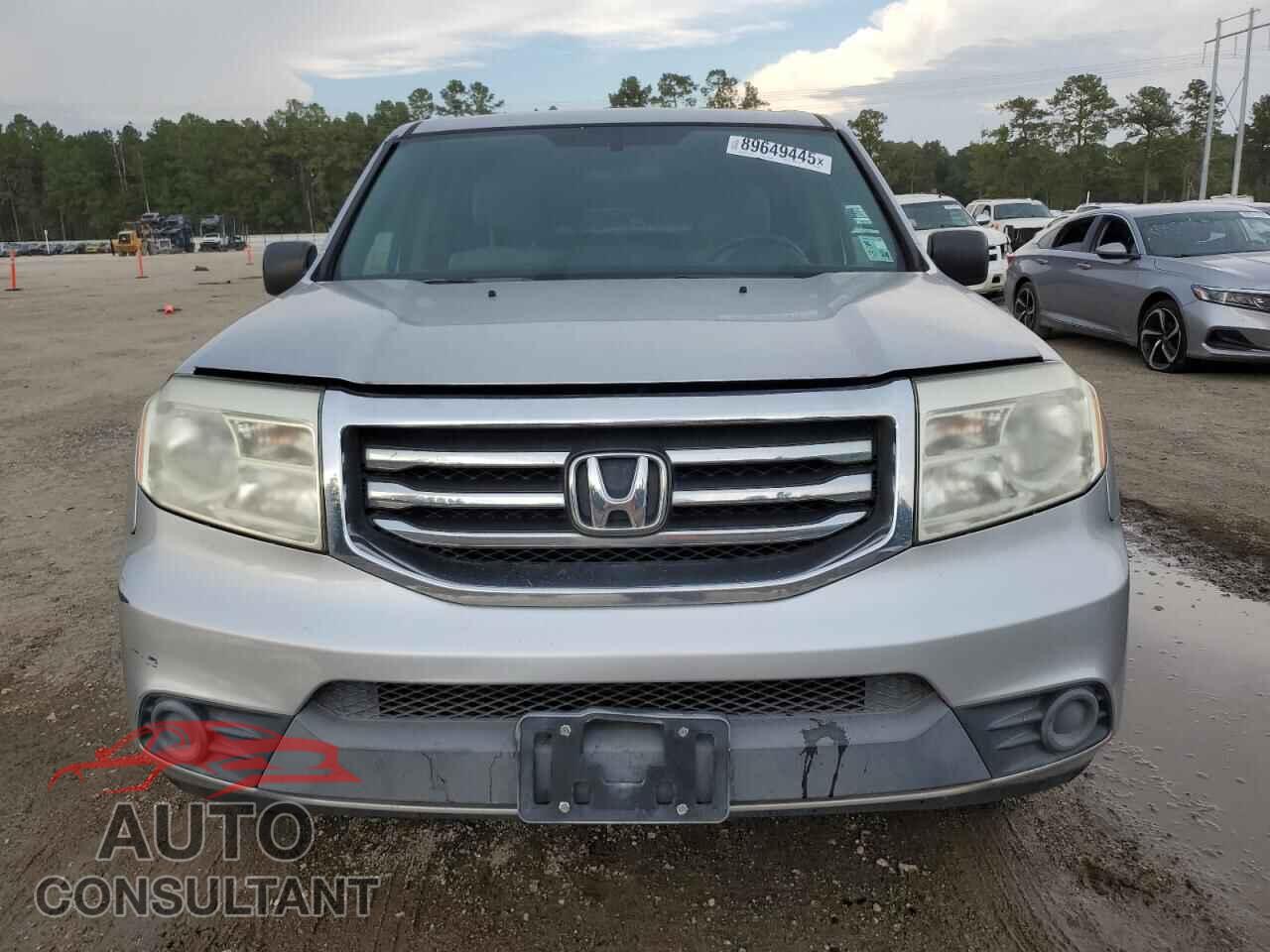 HONDA PILOT 2013 - 5FNYF3H23DB043764