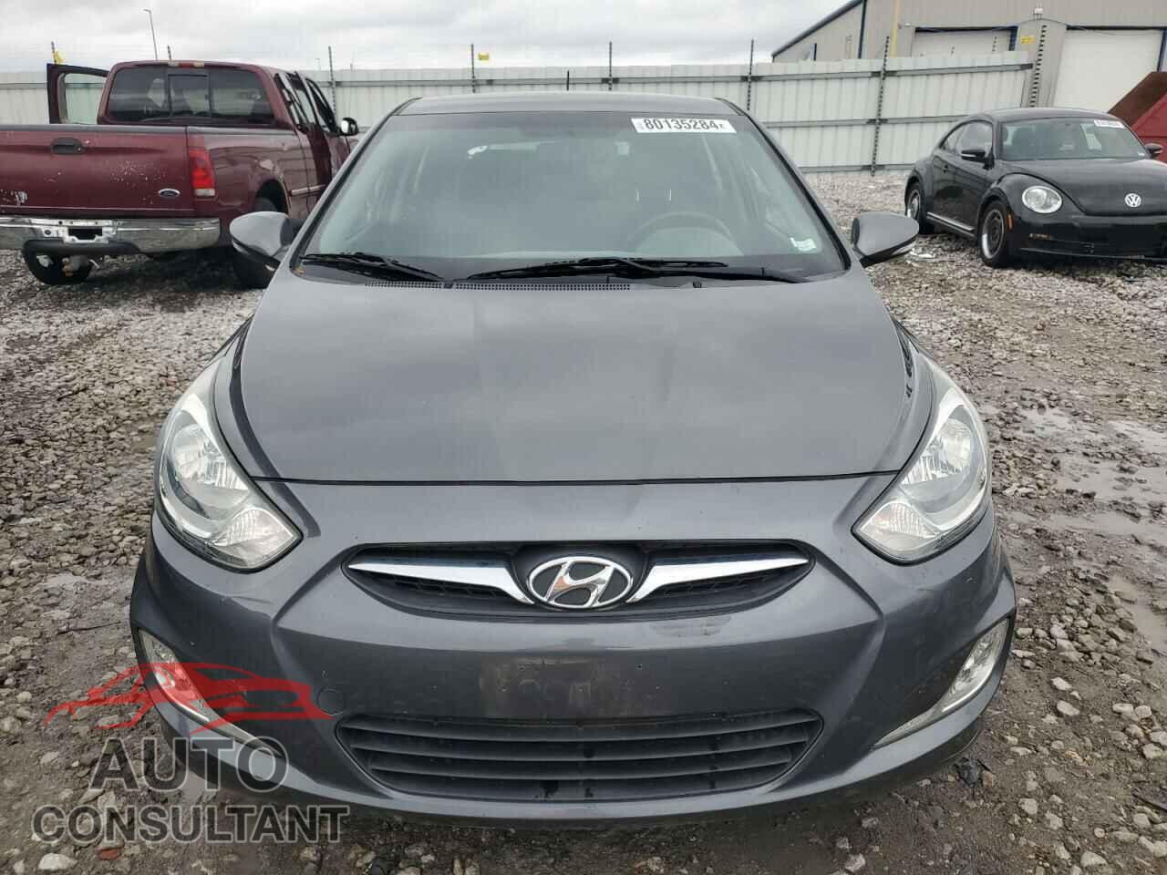 HYUNDAI ACCENT 2013 - KMHCU5AE2DU066455