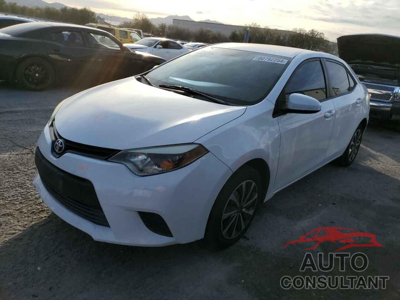 TOYOTA COROLLA 2014 - 5YFBURHE6EP141802