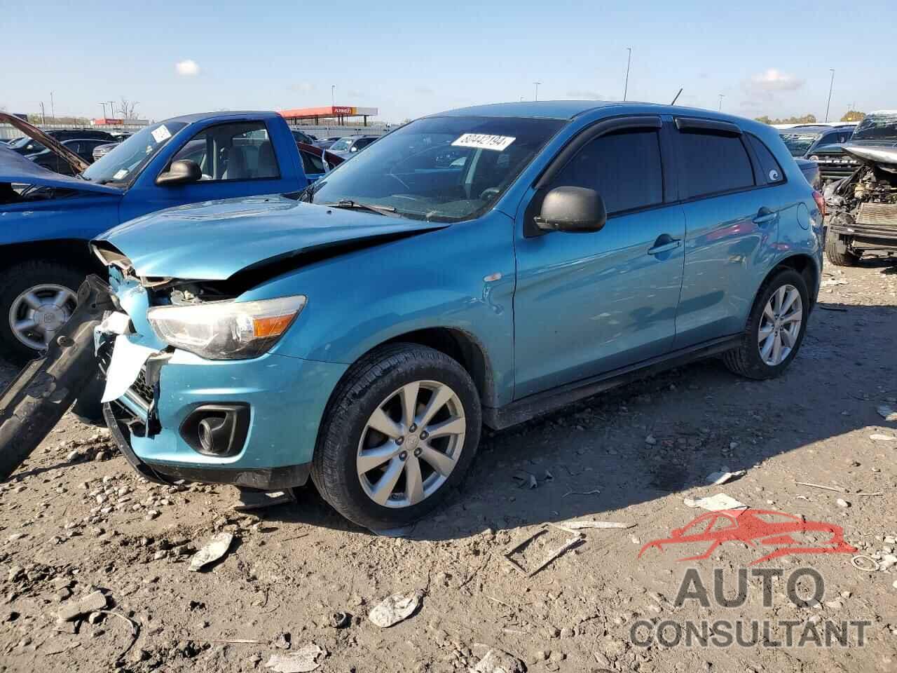 MITSUBISHI OUTLANDER 2013 - 4A4AP3AUXDE014833