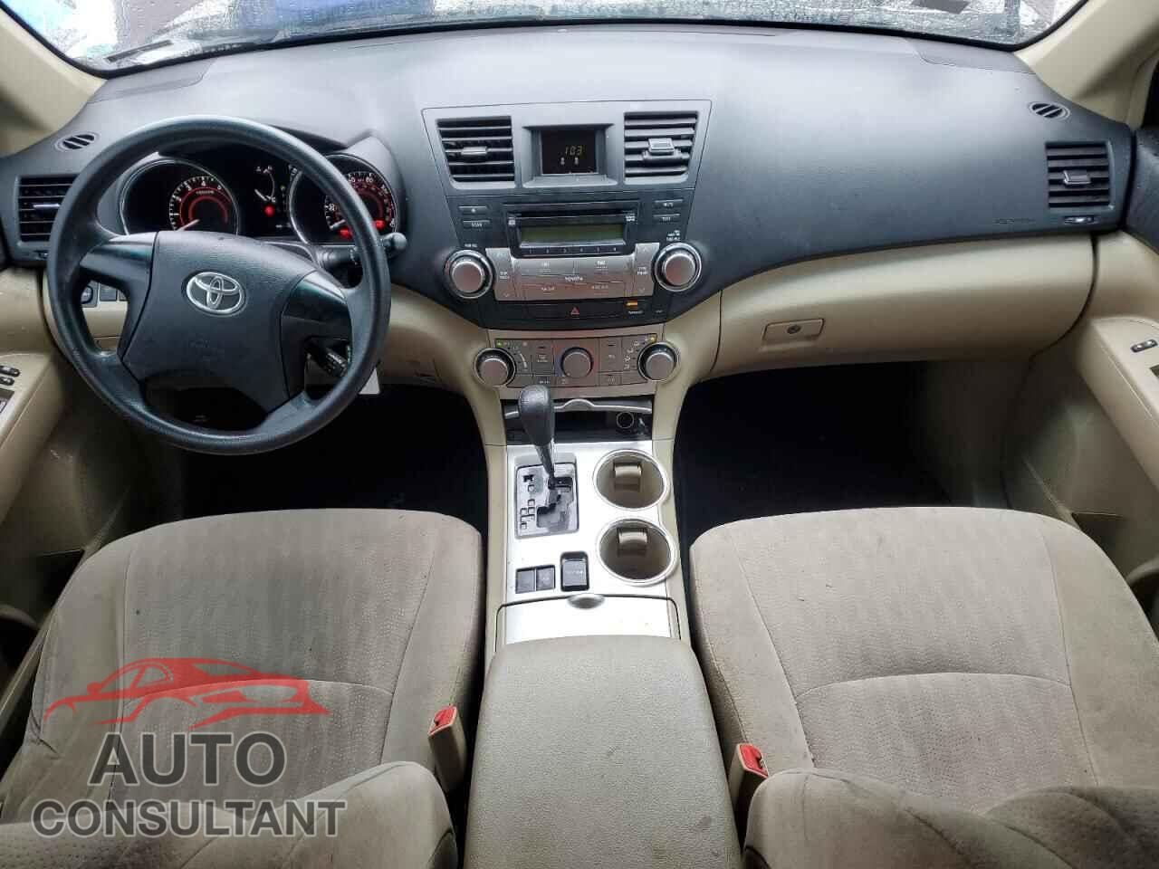 TOYOTA HIGHLANDER 2012 - 5TDZA3EH4CS019933