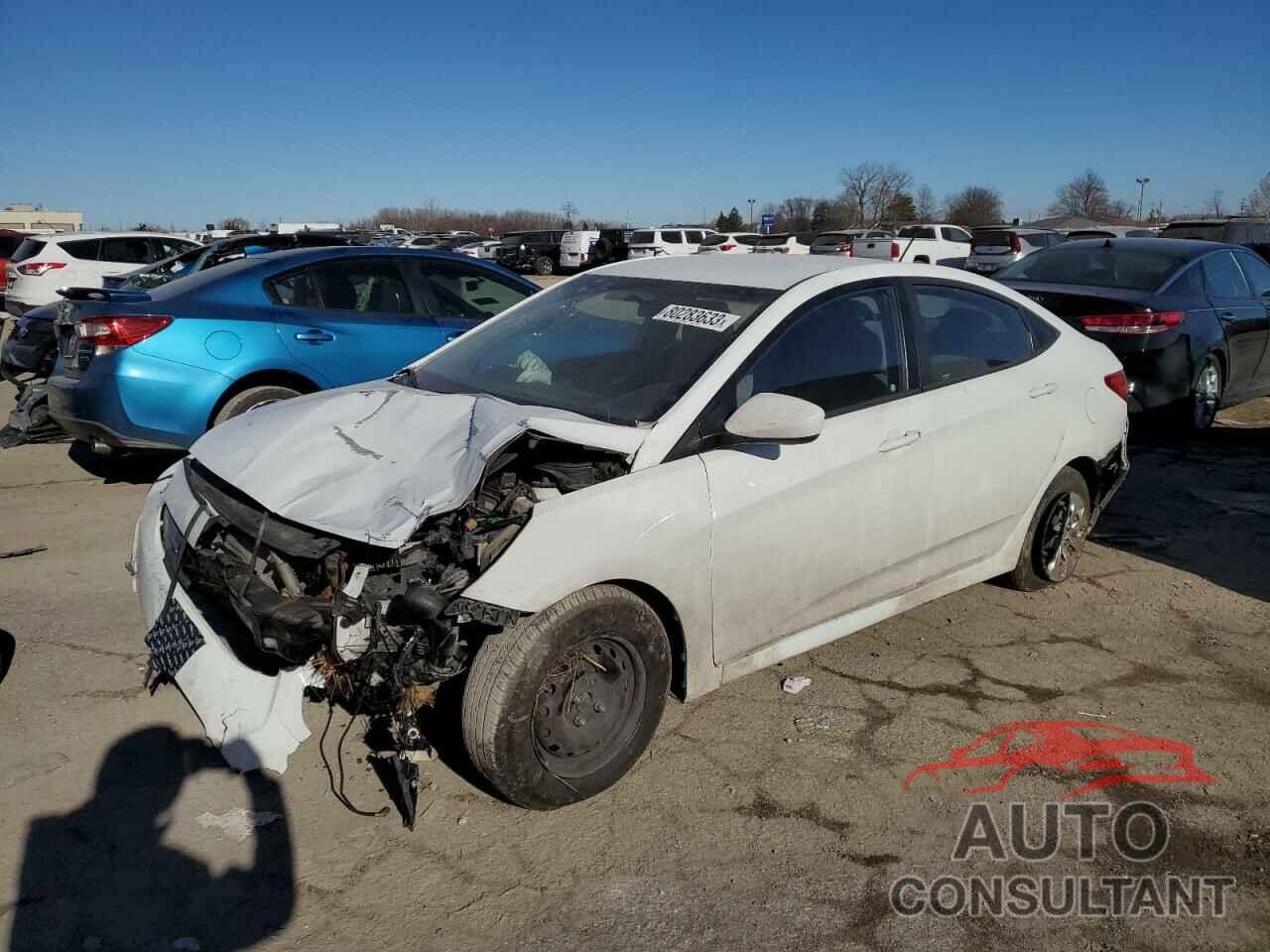 HYUNDAI ACCENT 2016 - KMHCT4AE7GU090364