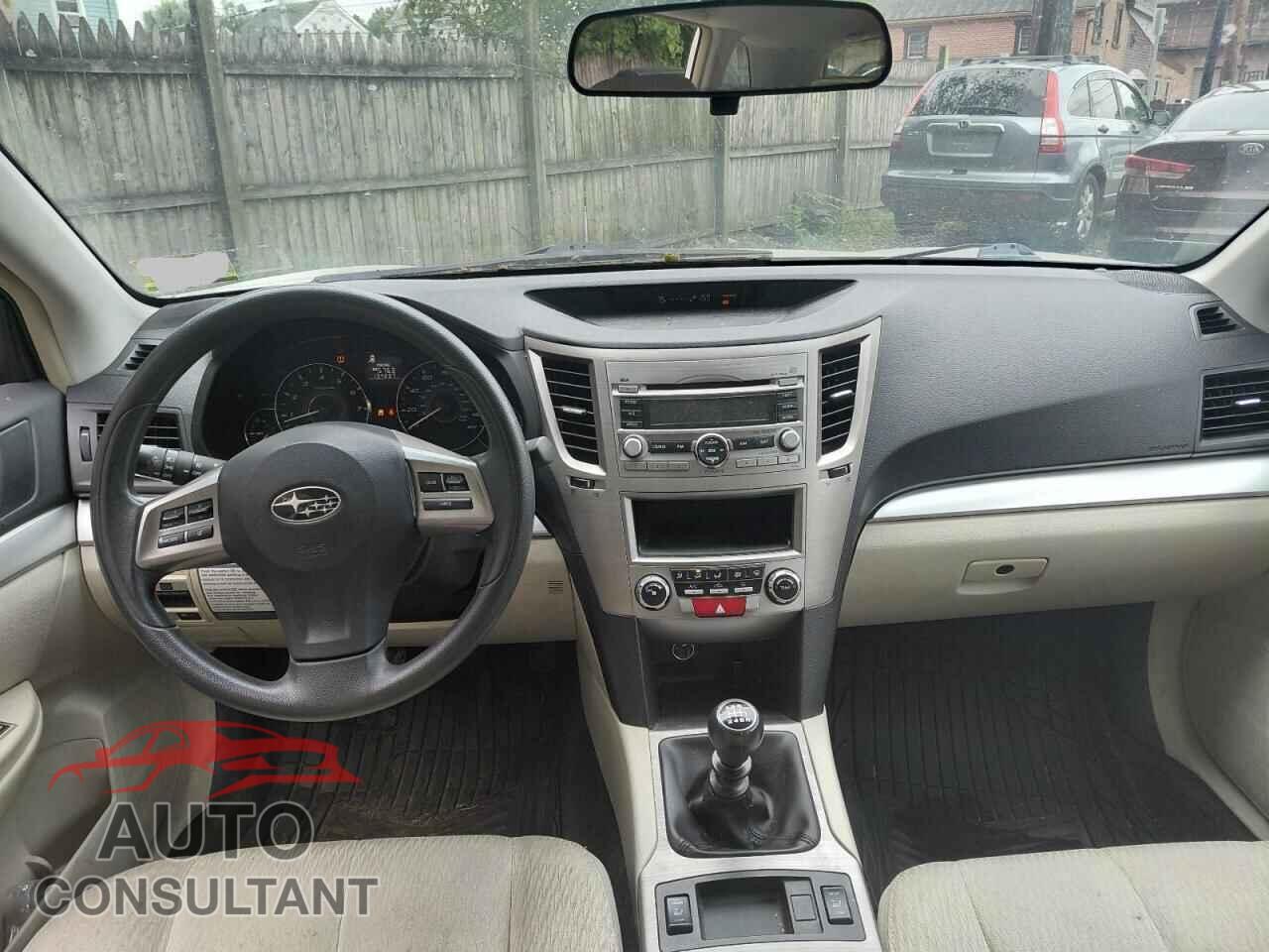 SUBARU OUTBACK 2012 - 4S4BRBAC0C1211549
