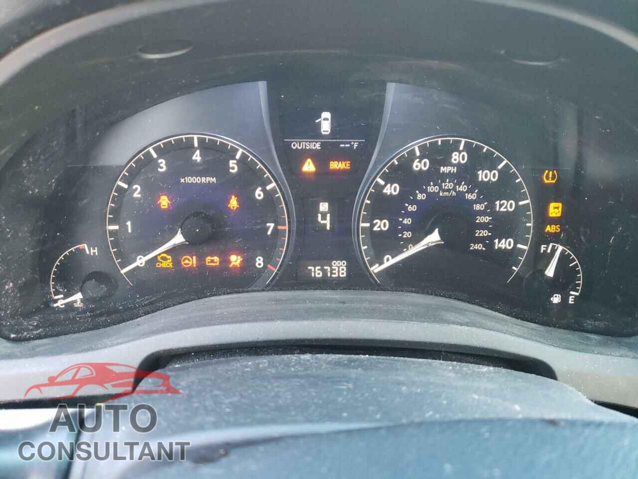 LEXUS RX350 2011 - 2T2ZK1BA3BC047542