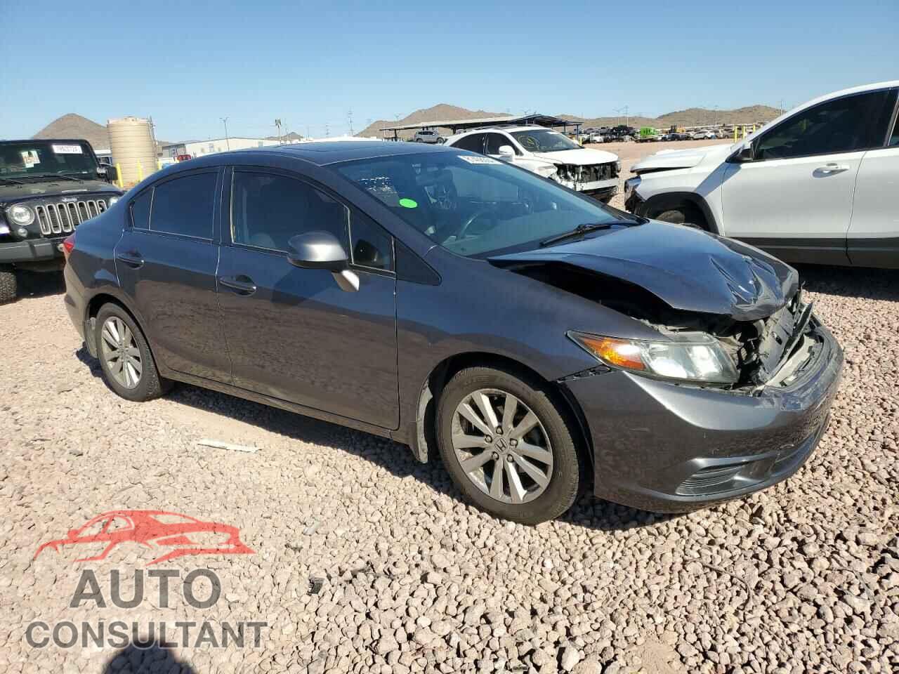 HONDA CIVIC 2012 - 19XFB2F98CE304968