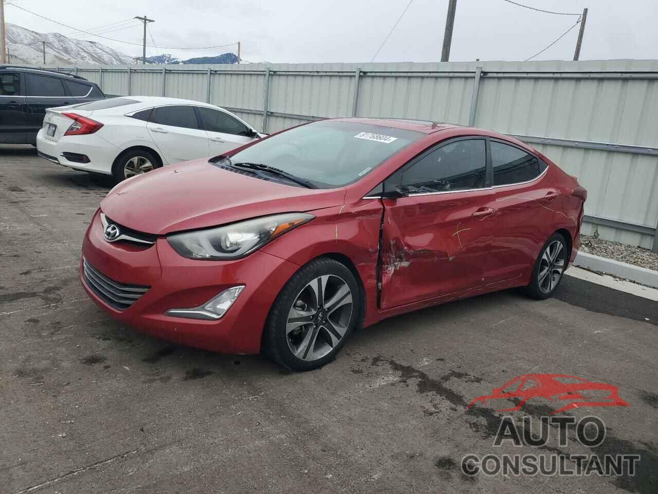 HYUNDAI ELANTRA 2014 - KMHDH4AH2EU204820