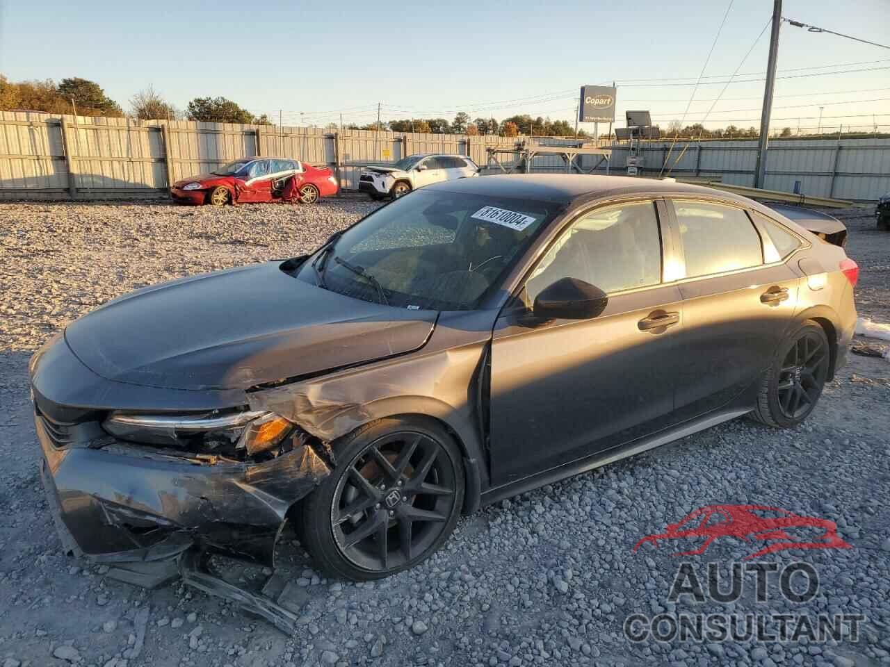 HONDA CIVIC 2022 - 2HGFE2F52NH599384