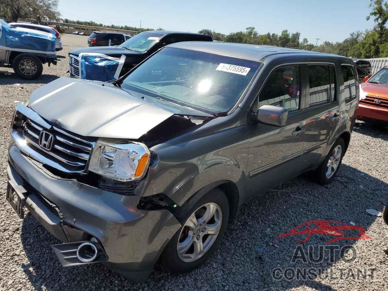 HONDA PILOT 2012 - 5FNYF4H60CB036049