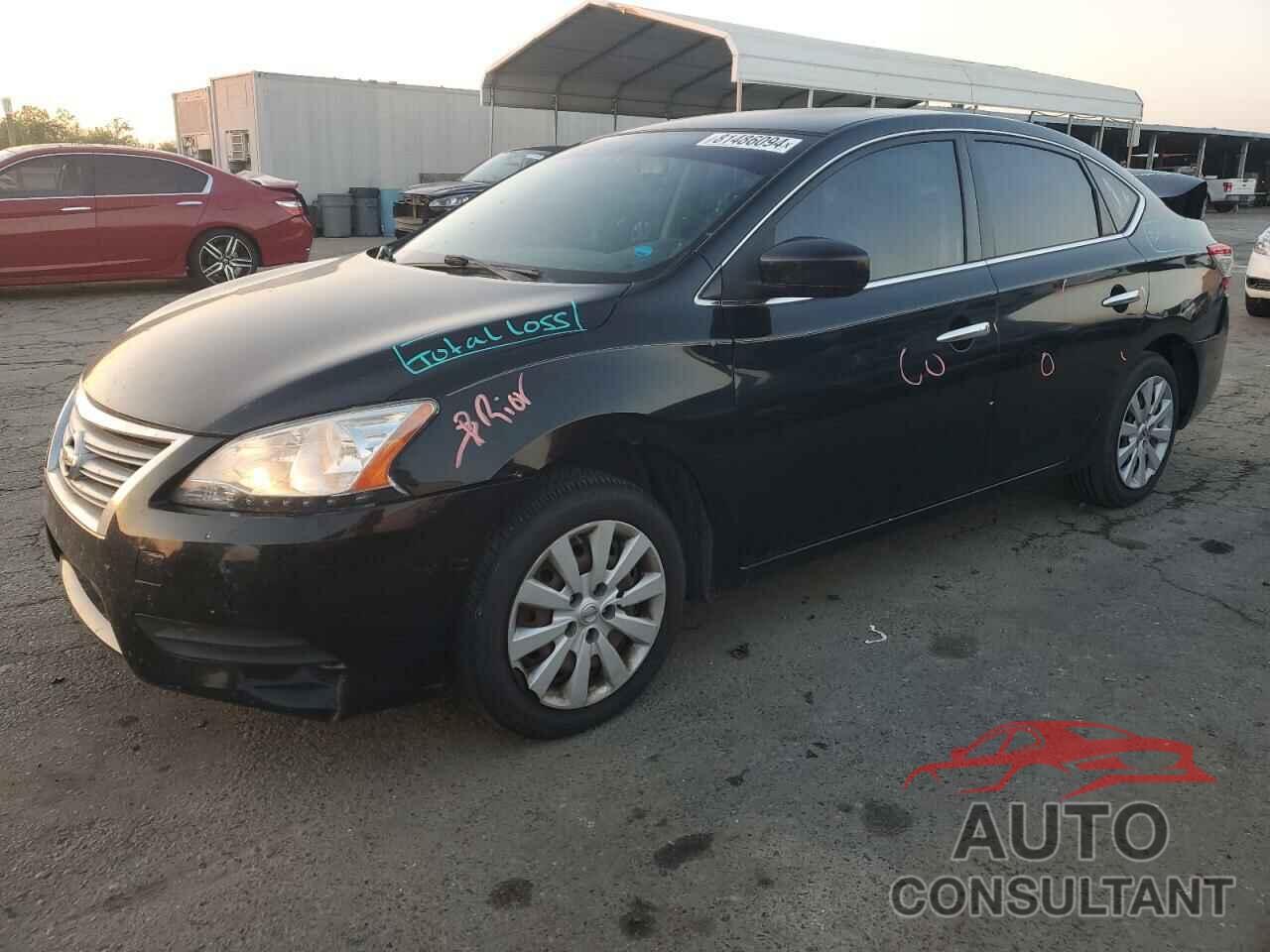 NISSAN SENTRA 2014 - 3N1AB7AP3EY214239