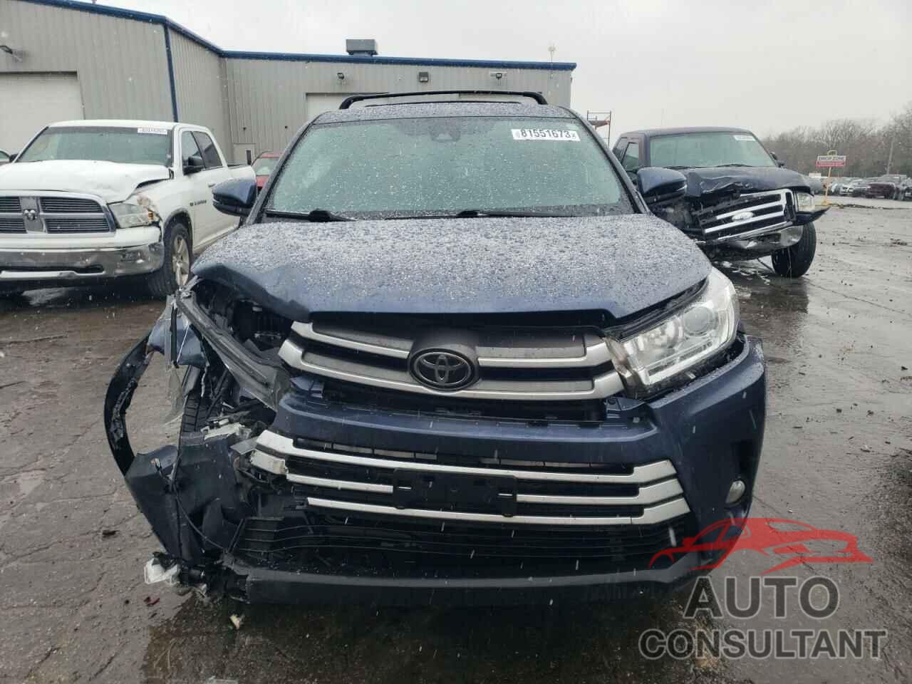 TOYOTA HIGHLANDER 2019 - 5TDBZRFH7KS950100